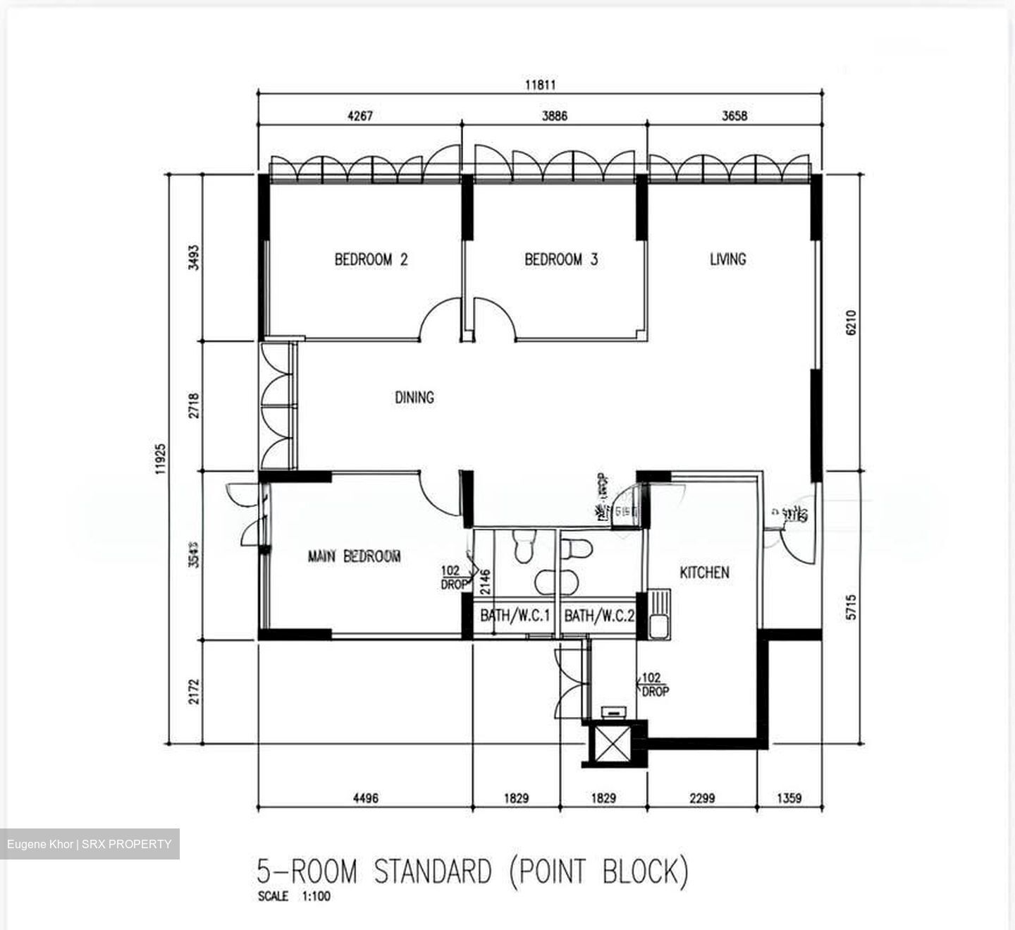 Blk 55 Geylang Bahru Riverpoint (Kallang/Whampoa), HDB 5 Rooms #575388481